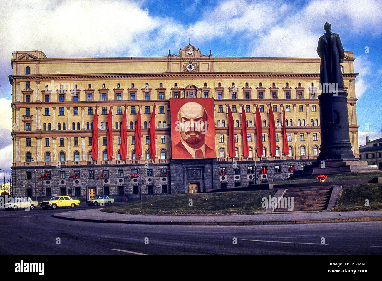 May 1, 1987 Moscow, RU The headquarters of the KGB for