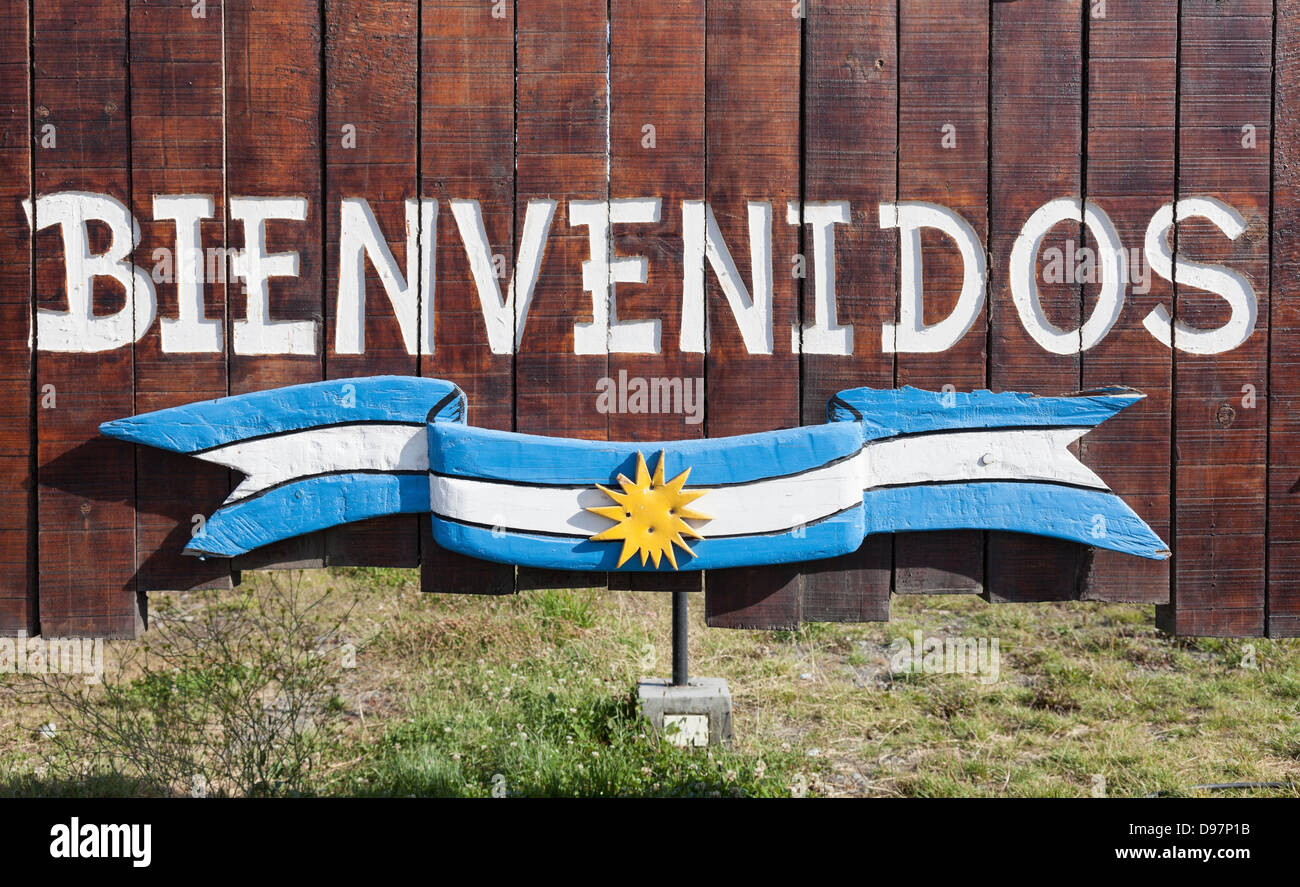 Bienvenidos patagonia hi-res stock photography and images - Alamy