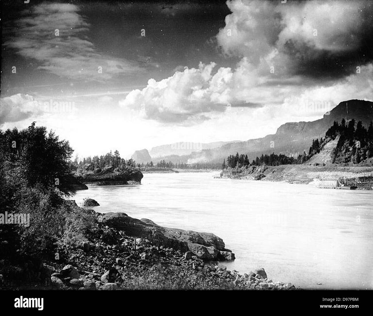 Columbia River, Washington Stock Photo