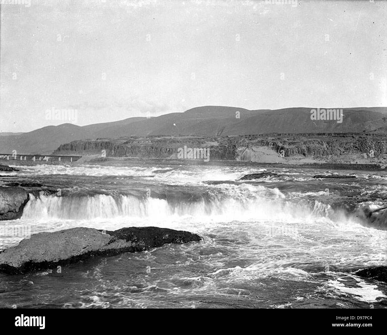 Upper Celilo Falls, Columbia River, Washington Stock Photo - Alamy