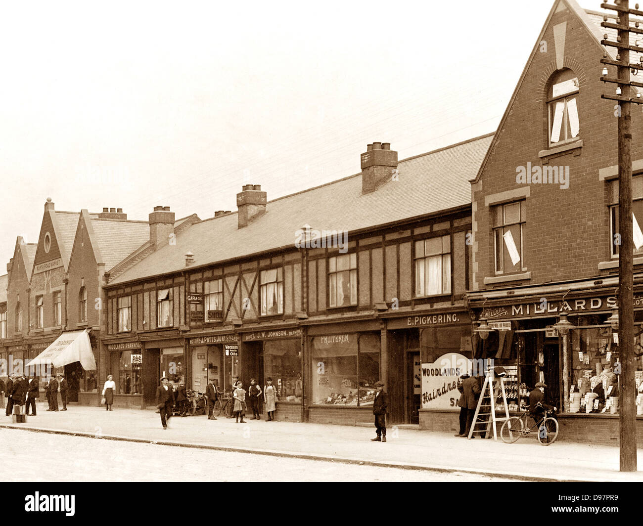AdwickleStreet Woodlands early 1900s Stock Photo Alamy