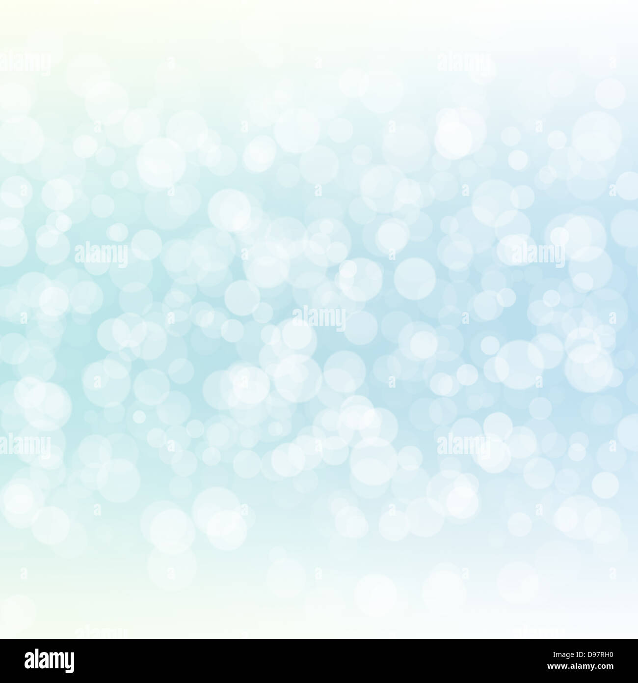 Abstract blue background with bokeh Stock Photo - Alamy