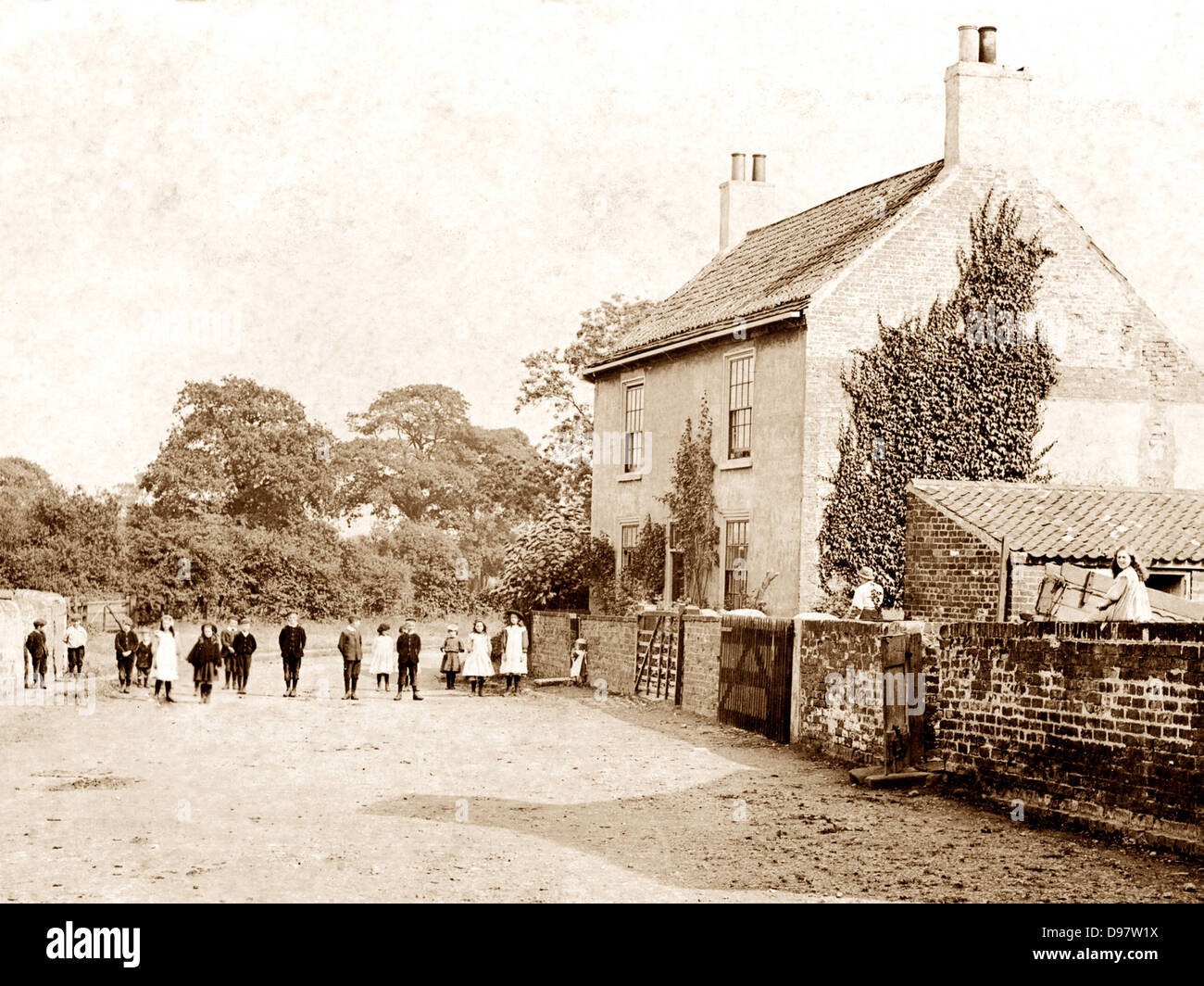 Cantley near Doncaster early 1900s Stock Photo Alamy
