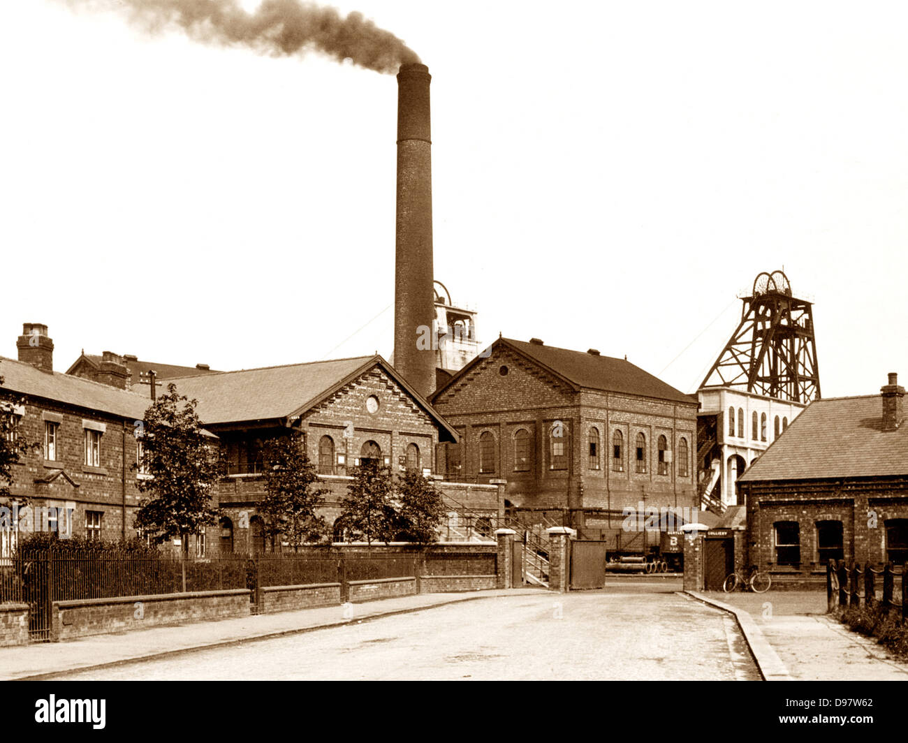 Bentley Colliery early 1900s Stock Photo
