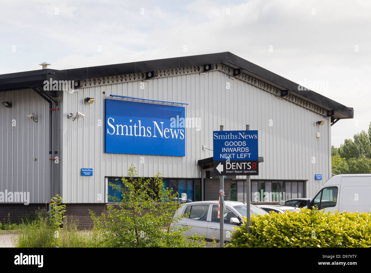 Smiths News on Raikes Lane Industrial Estate, Bolton. Smiths News is