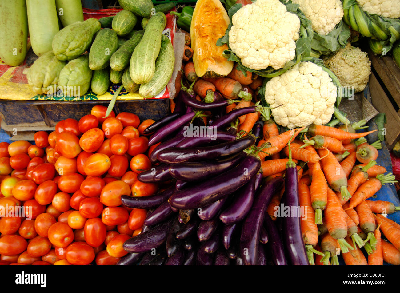 fresh fruit and vegetables Stock Photo Alamy