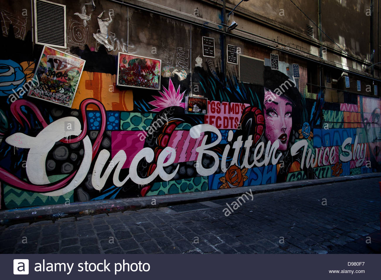 Melbourne Graffiti Alley High Resolution Stock Photography and Images
