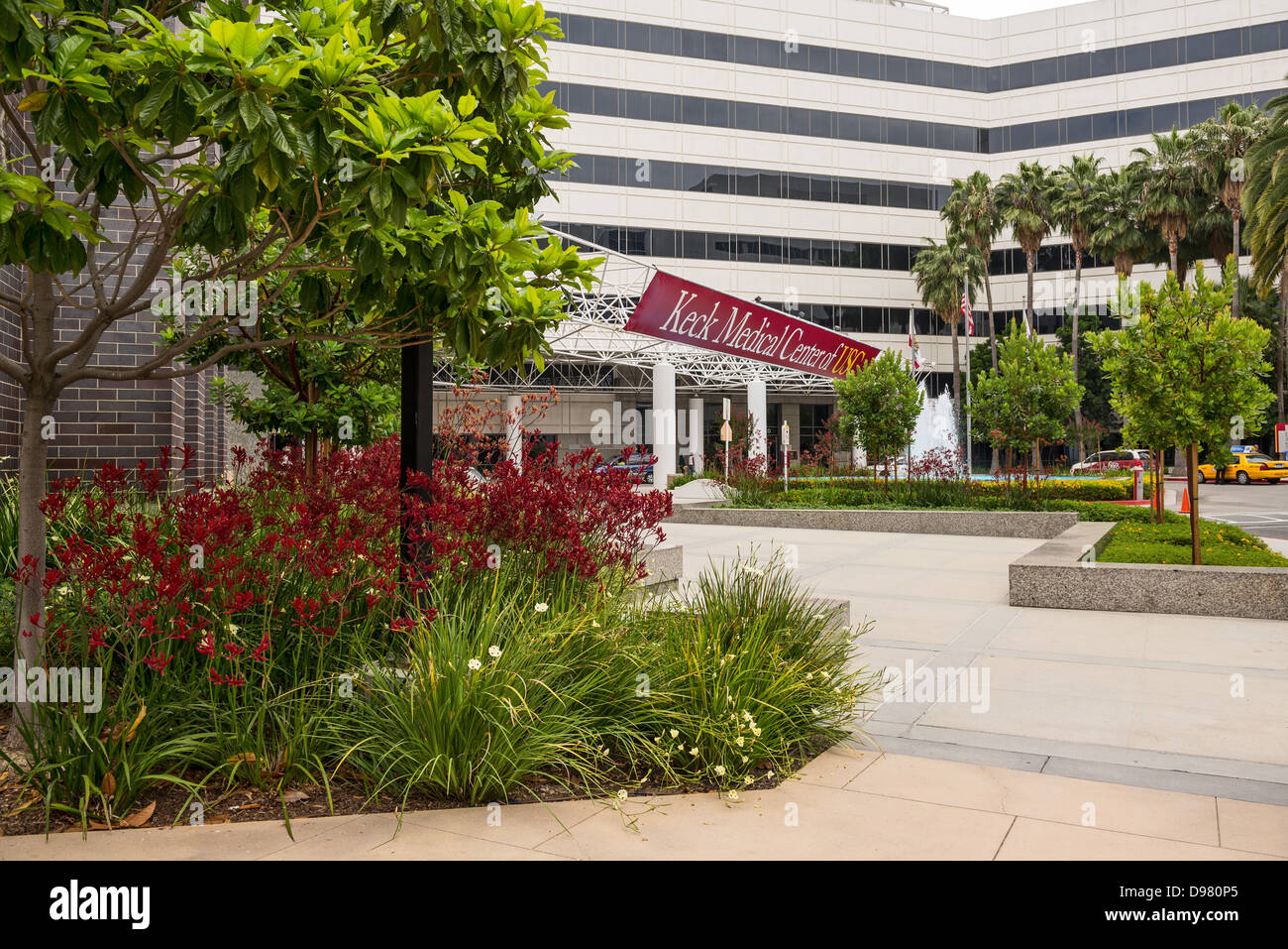 Keck Medical Center of the University of Southern California, USC. Stock Photo