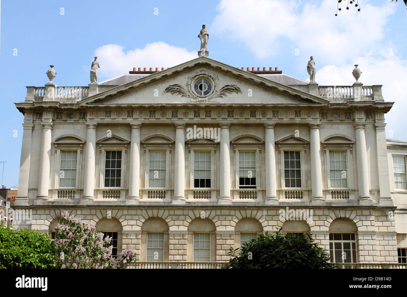Landscape view of Spencer house in London, UK Stock Photo