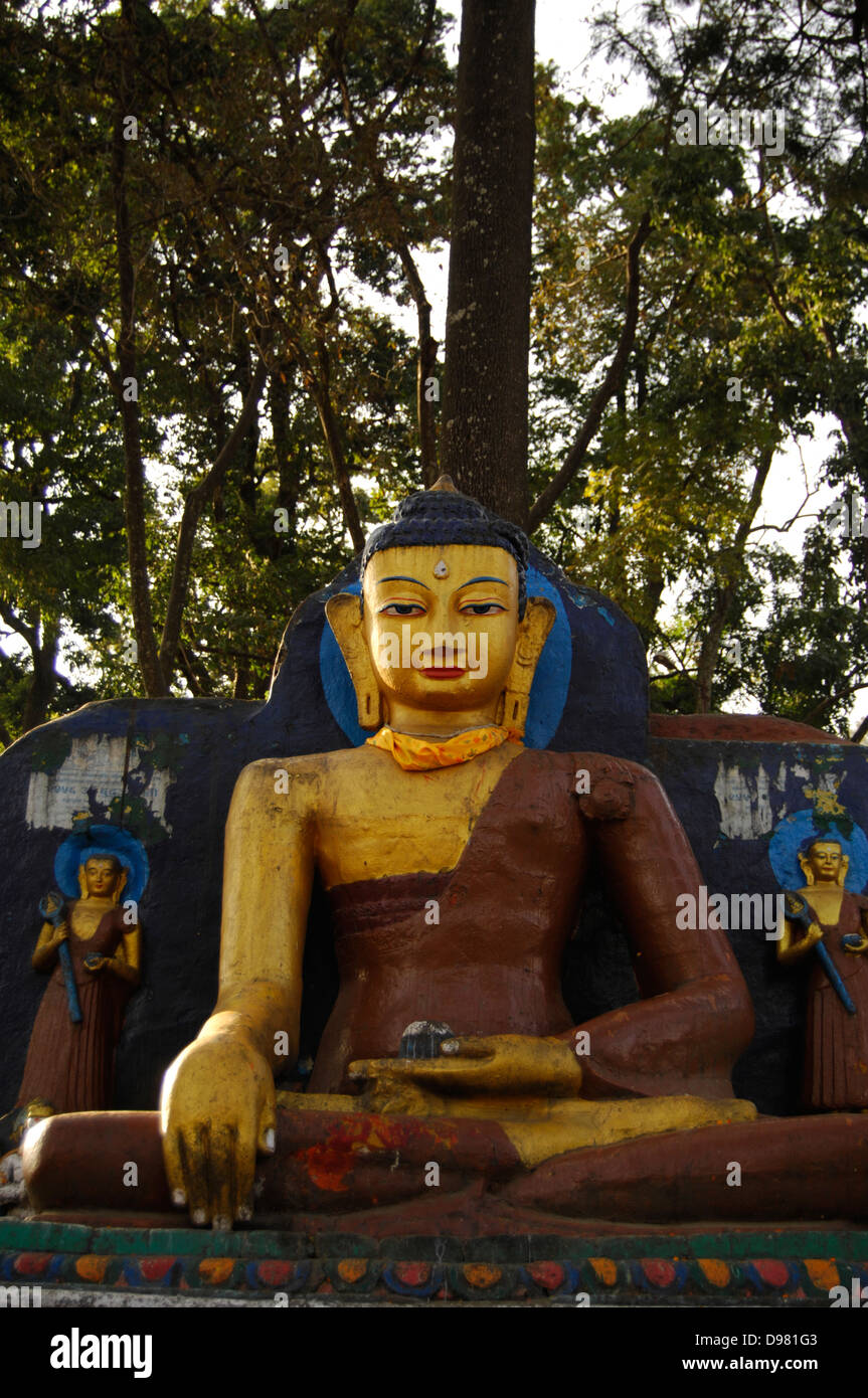 statue in Nepal Stock Photo Alamy