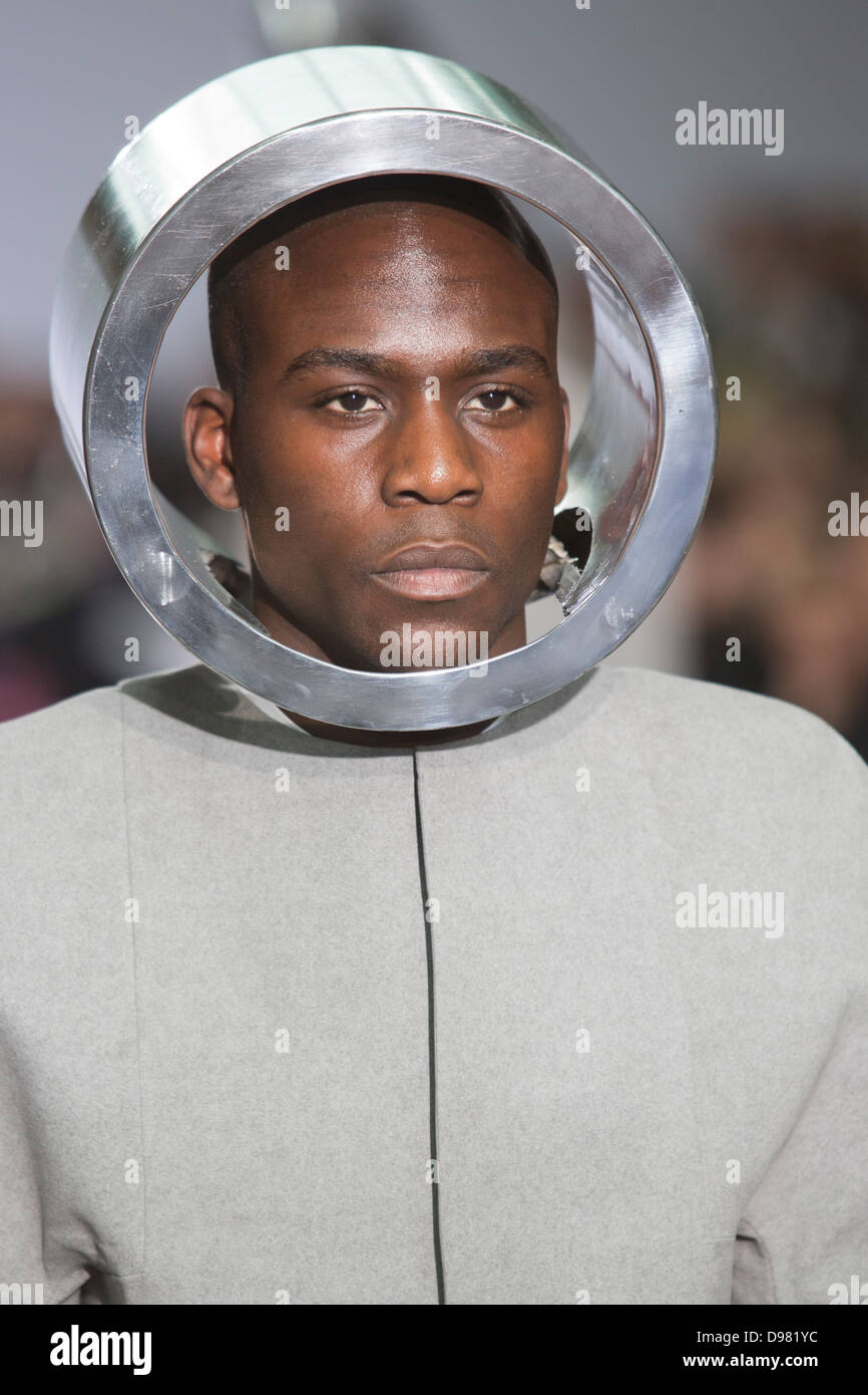 Central Saint Martins BA Fashion show with collections by graduate
