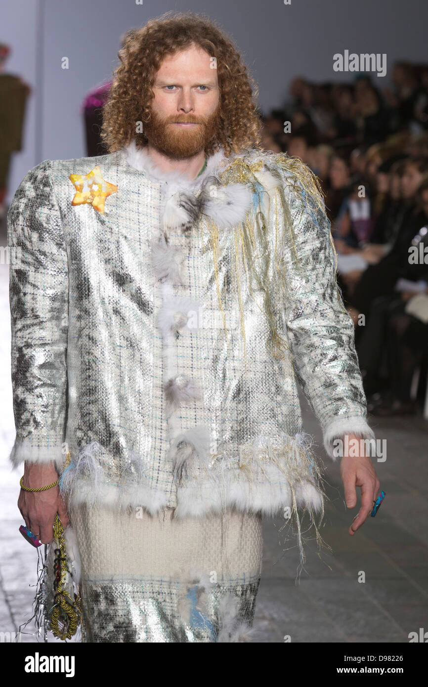 Central Saint Martins BA Fashion show with collections by graduate