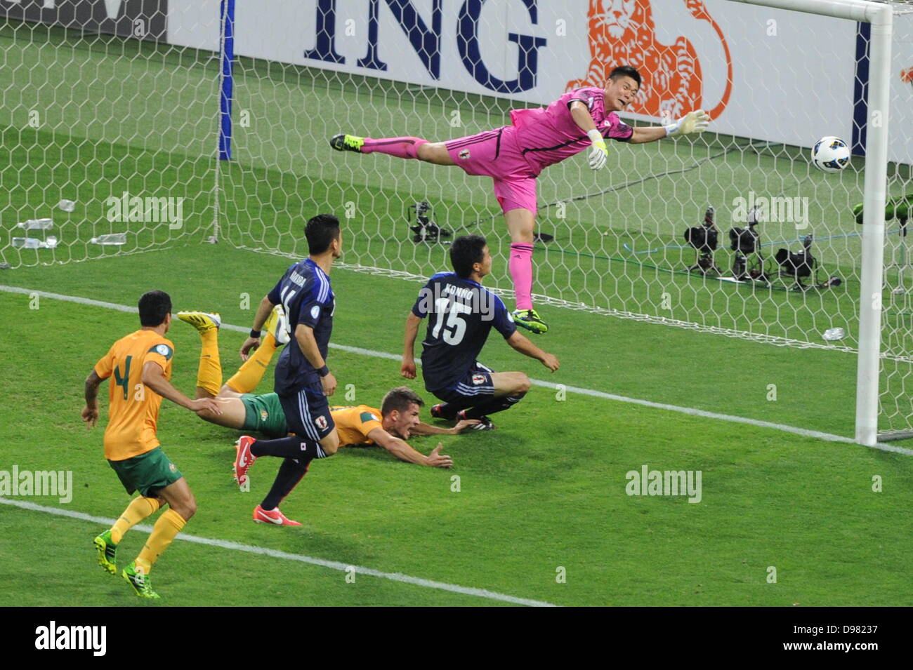 Eiji Kawashima (JPN), JUNE 4, 2013 Football / Soccer Goalkeeper
