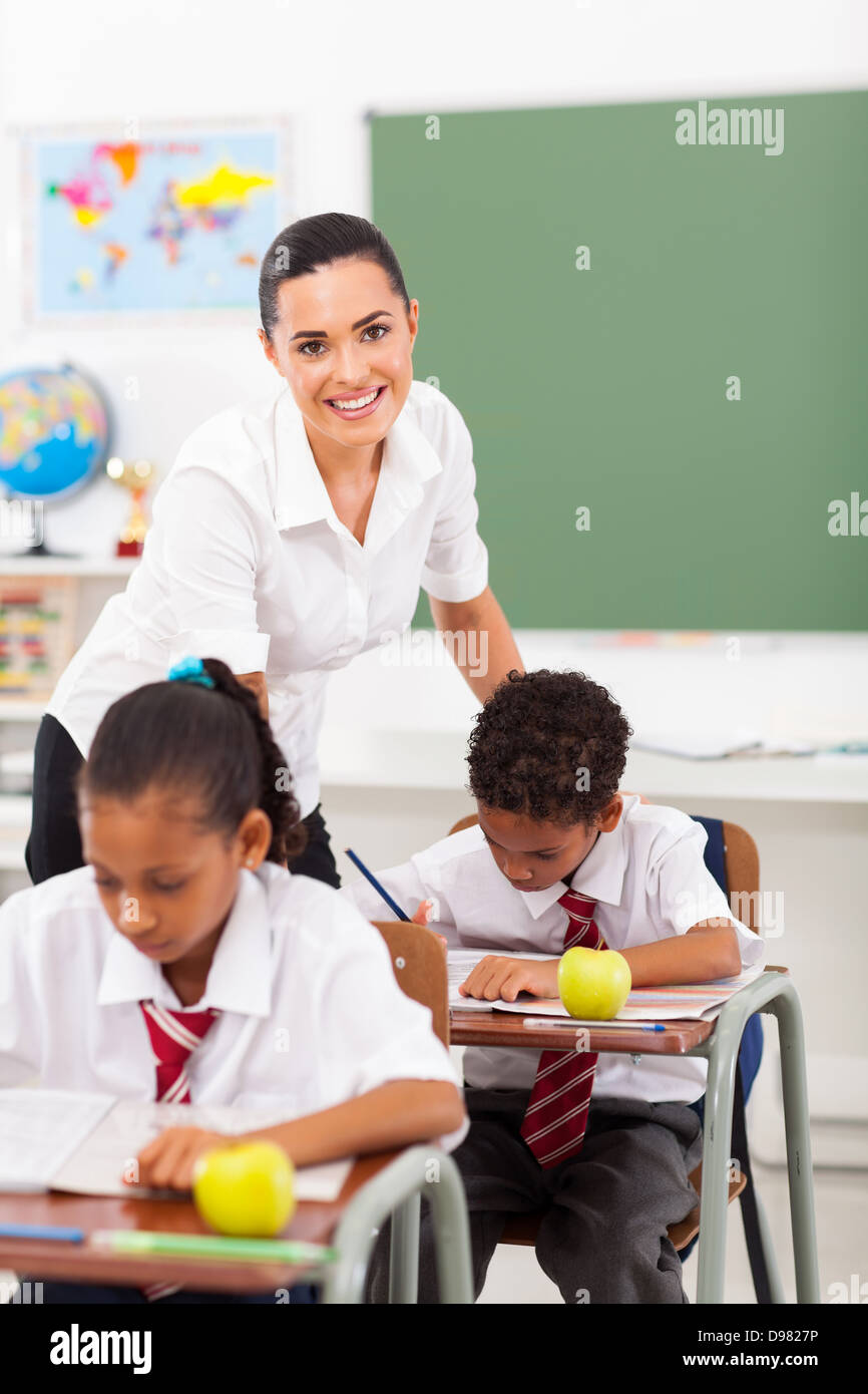 Teacher In Classroom With Students