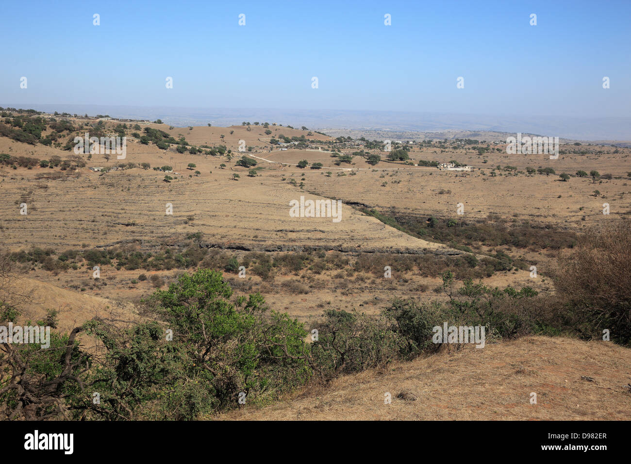 Scenery in southern Oman Stock Photo