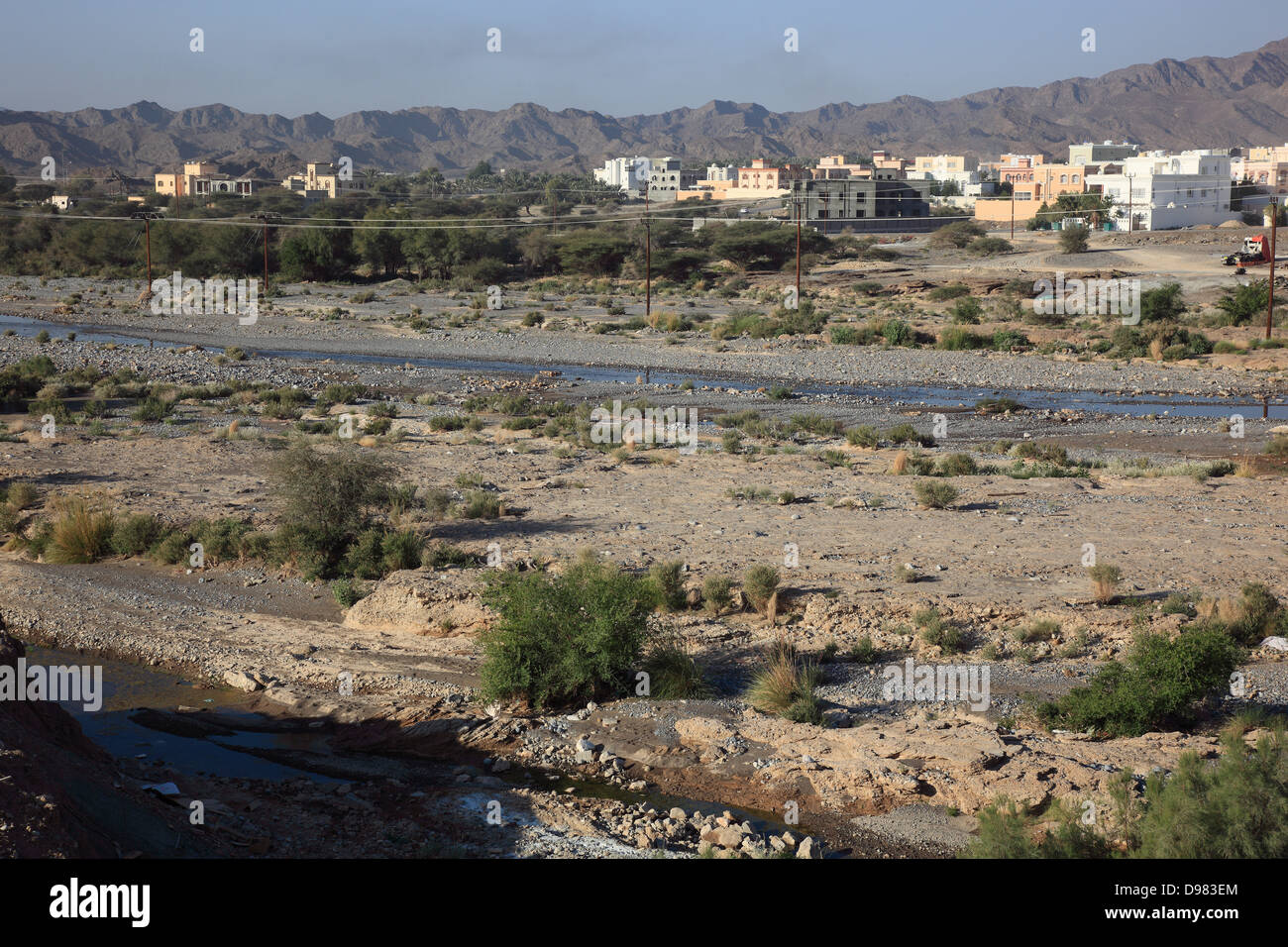 Wadi Nizwa, Oman Stock Photo - Alamy