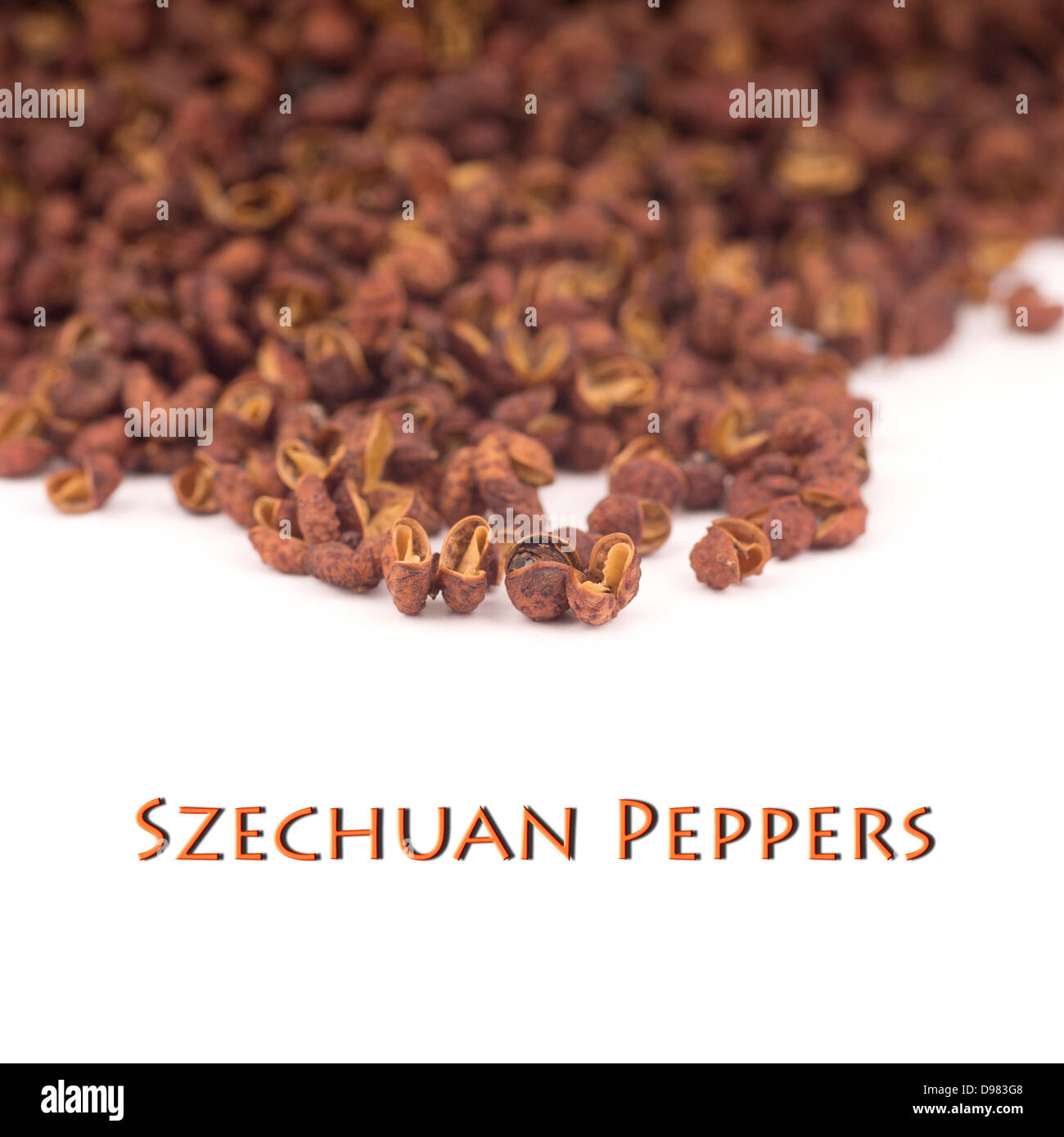 Szechuan Peppers Stock Photo