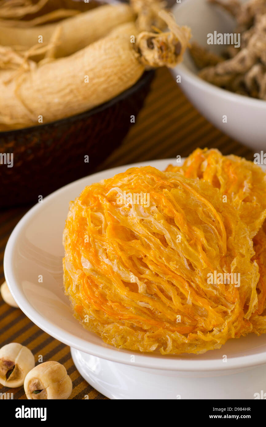 Edible Bird's Nest Stock Photo Alamy