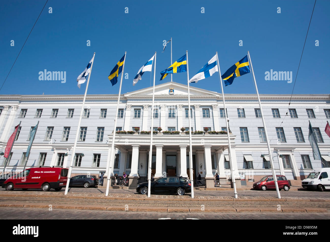 Cityhall of Helsinki, Finland Stock Photo