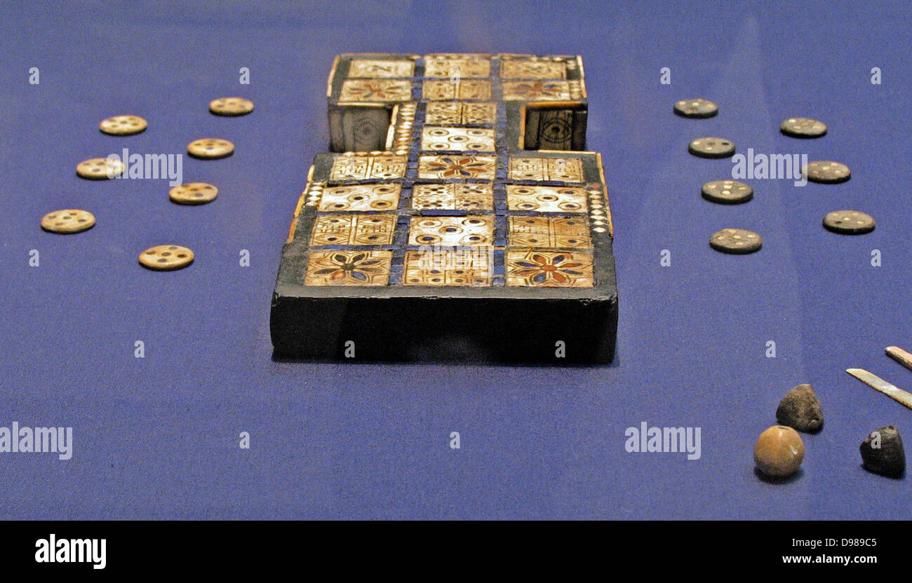 The Royal Game of Ur Stock Photo Alamy