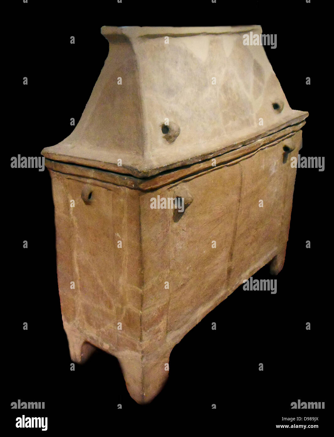 Cretan sarcophagus Stock Photo