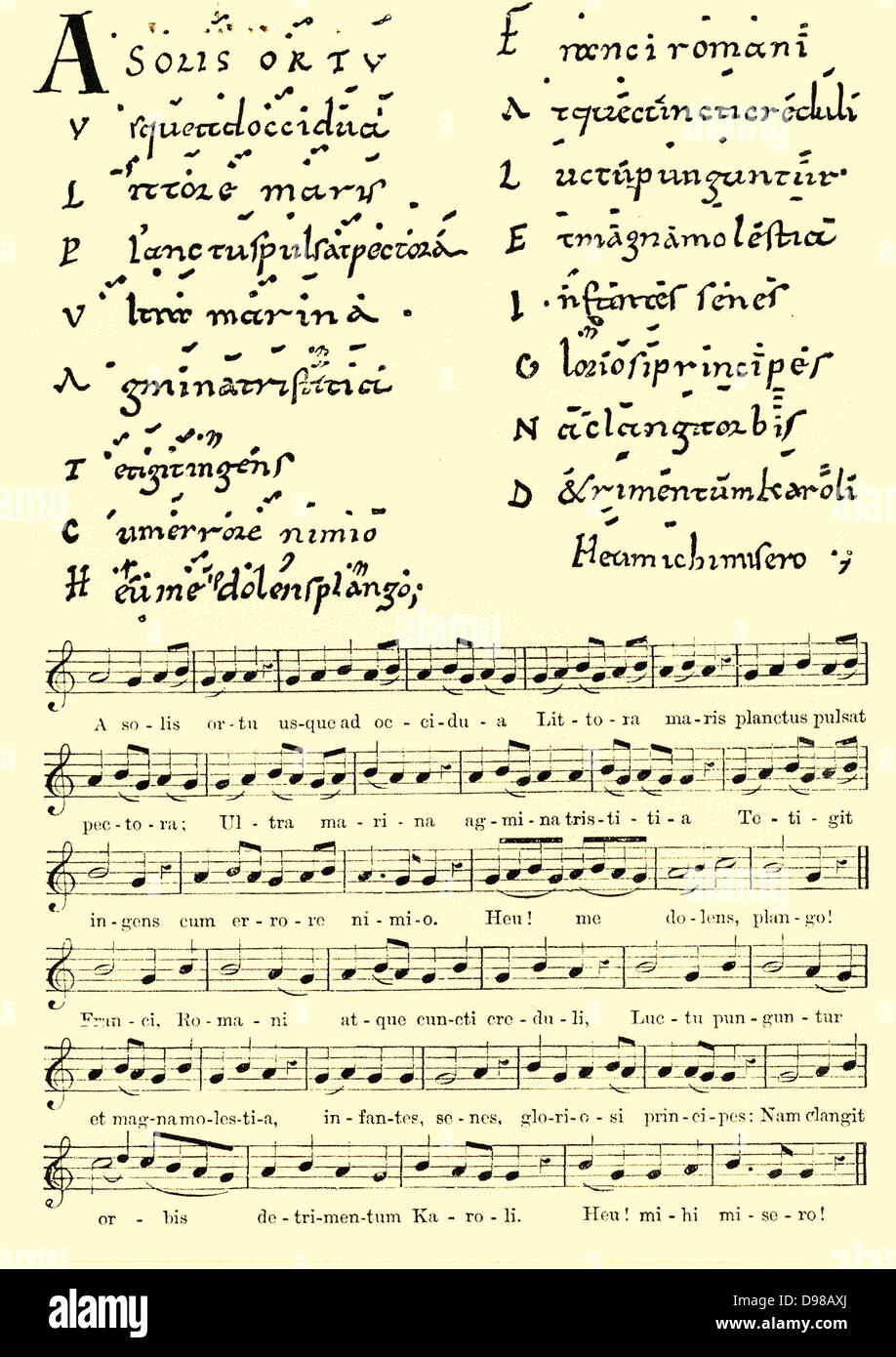 The death of charlemagne hi-res stock photography and images - Alamy, image size:918x1390