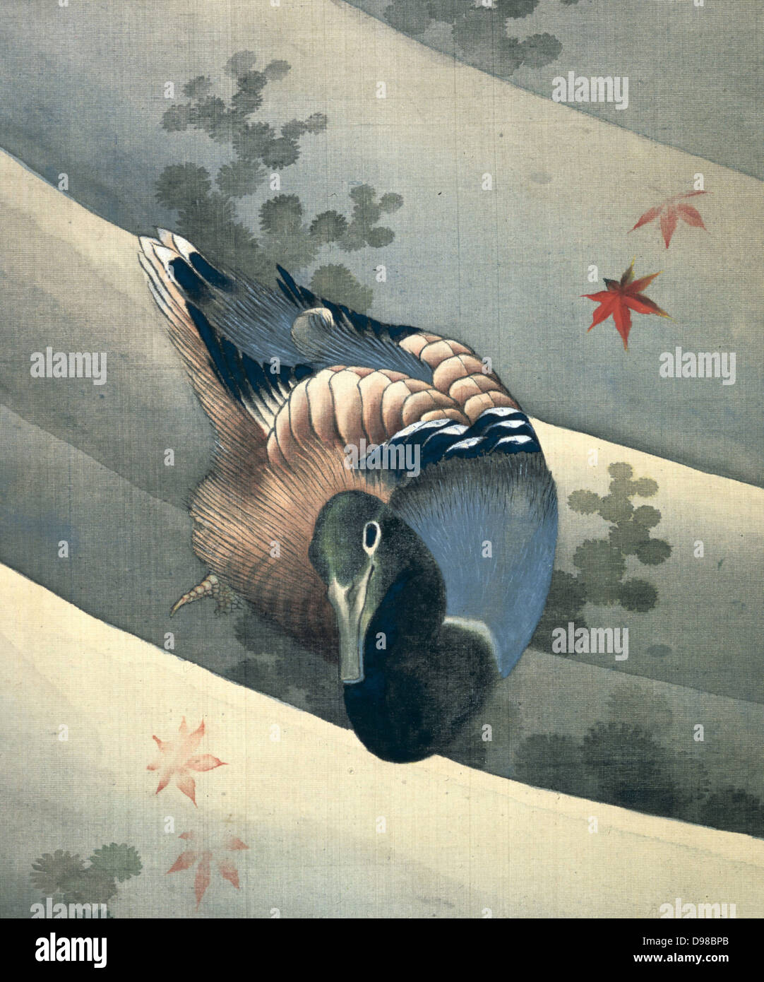 Hokusai bird hi-res stock photography and images - Alamy