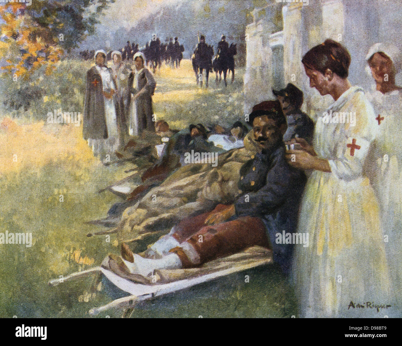 Wounded soldier High Resolution Stock Photography and Images - Alamy