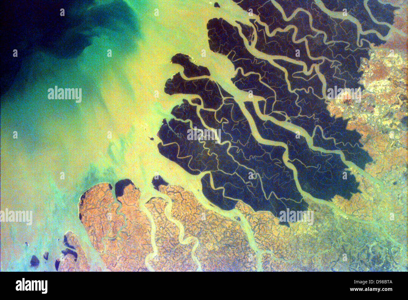 Ganges brahmaputra delta satellite hi res stock photography and images Ganges brahmaputra delta satellite hi res stock photography and images
