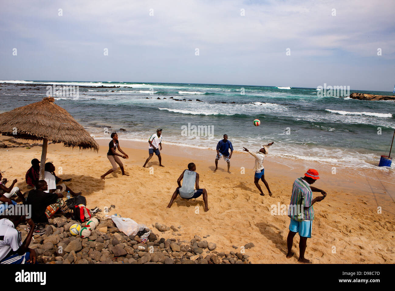 Porn on a beach in Dakar
