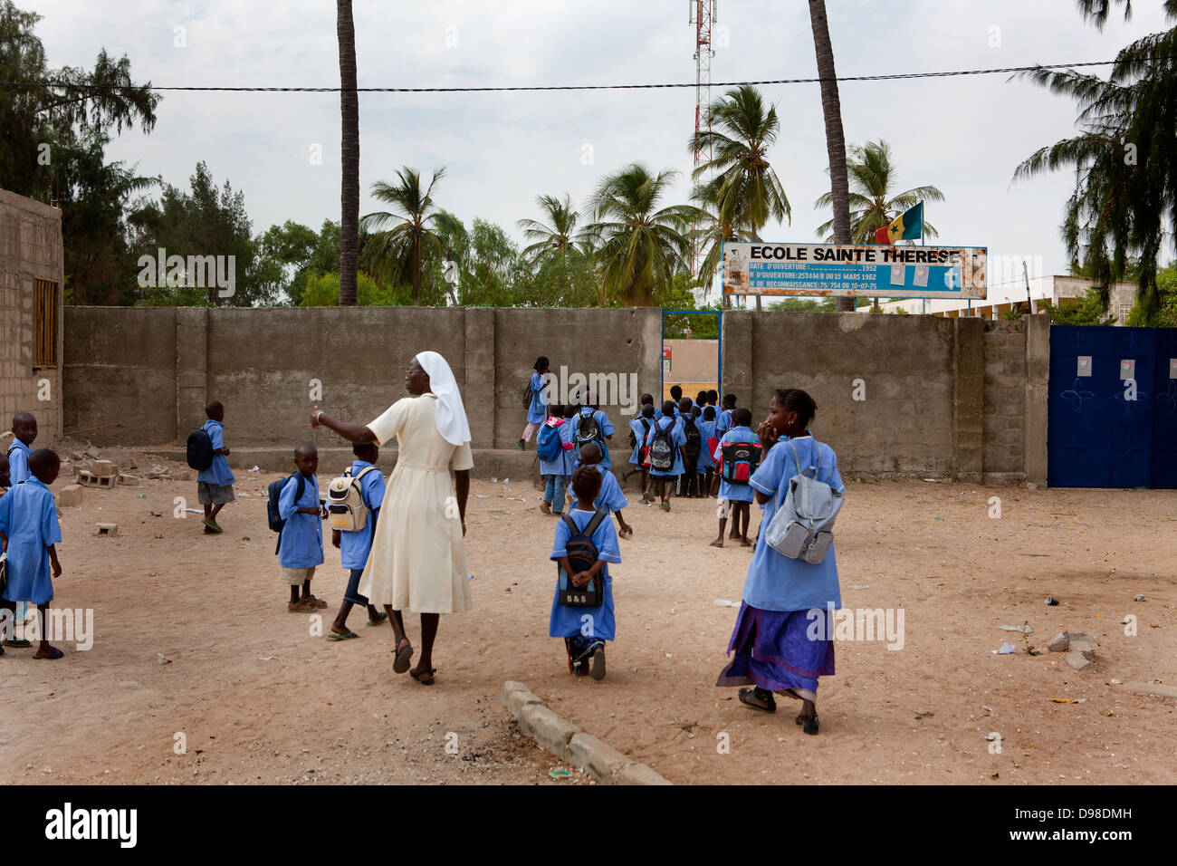 Fadiouth Shell Island, Senegal, Africa Stock Photo