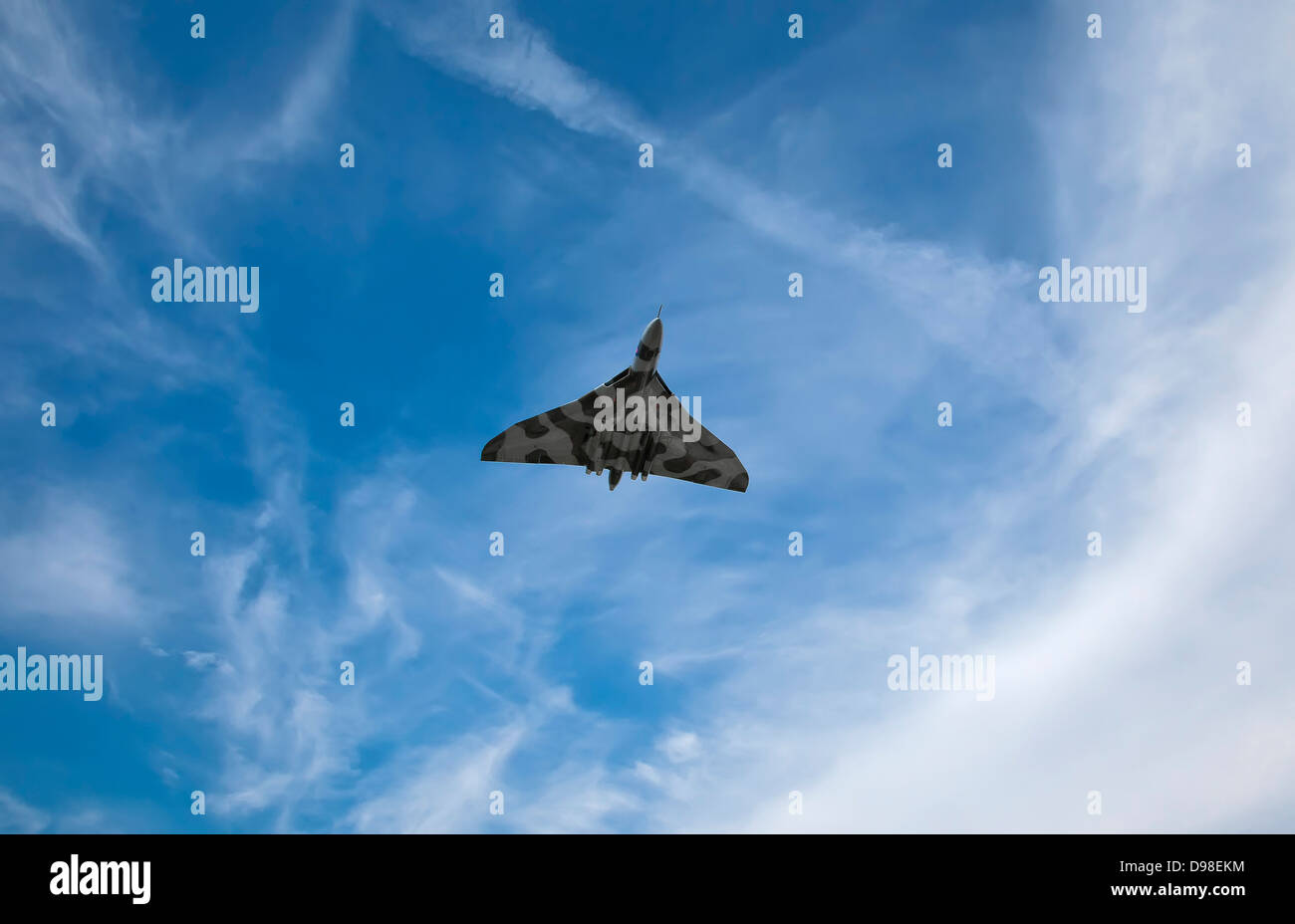 Vulcan Bomber Air Display 2012, Dunsfold Park Aerodrome, Cranleigh, Surrey, UK Stock Photo