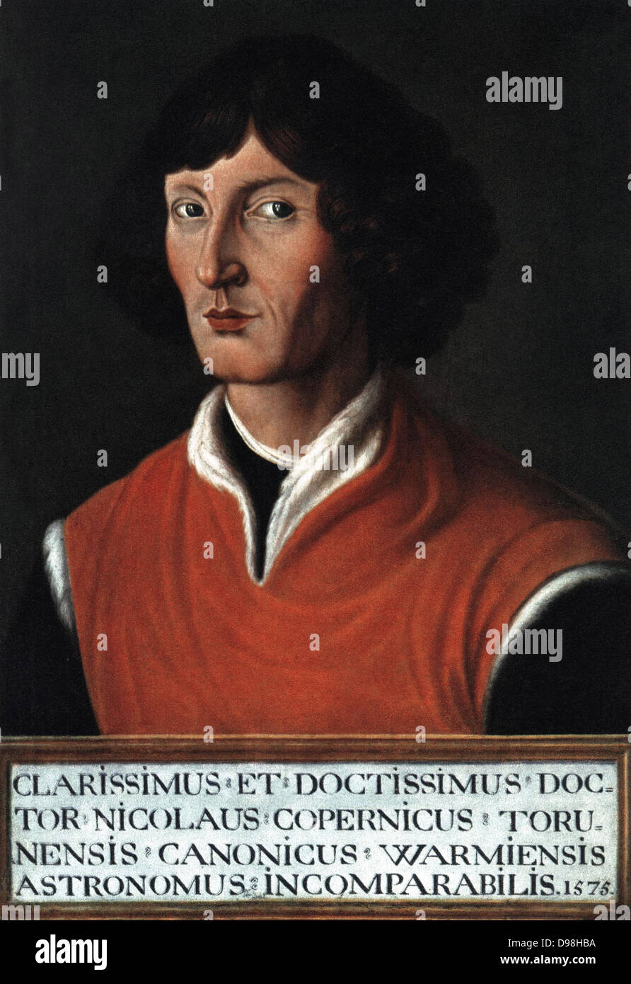 Nicolaus Copernicus (19 February 1473 – 24 May 1543) was the first astronomer to formulate a comprehensive heliocentric cosmology Stock Photo