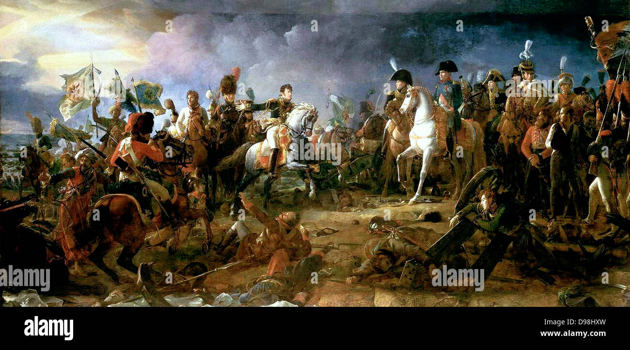 Napoléon At The Battle Of Austerlitz, By François Gérard (Galerie Des ...