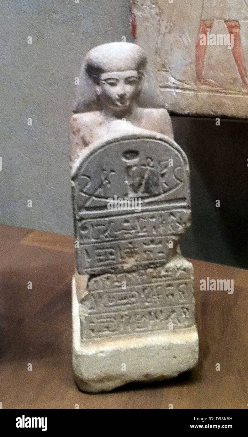 Stelophorous Statue of Bay. Egypt, New Kingdom. 19th Dynasty. reign of