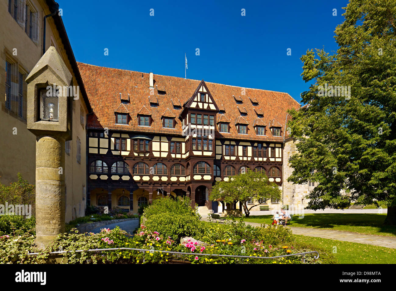Dukes Building and chapel at Veste Coburg, Upper Franconia, Bavaria, Germany Stock Photo Alamy