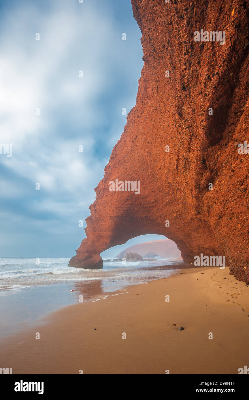 Legzira beach, Morocco Stock Photo