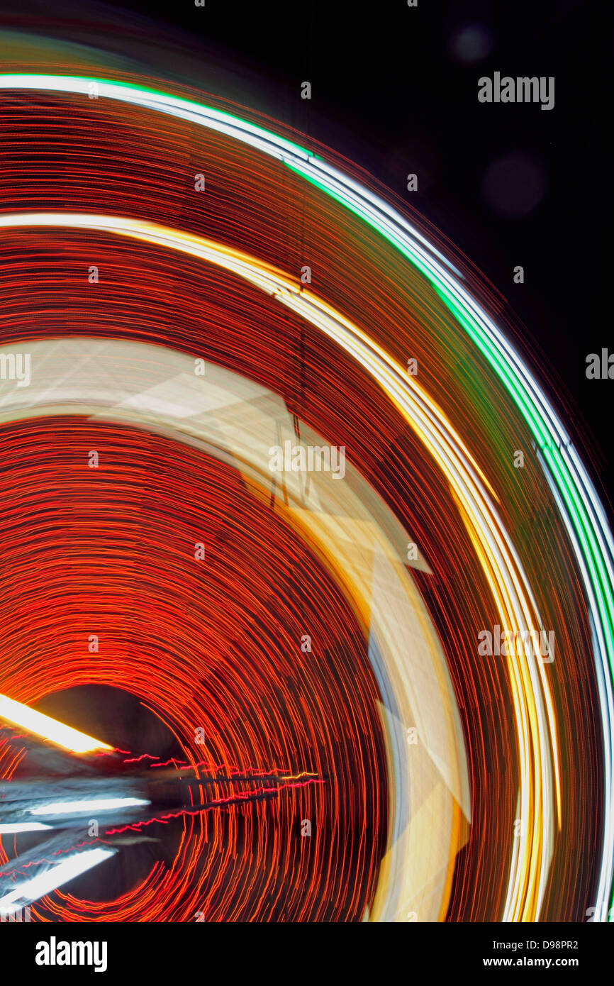 Ferries Wheel, Light, Motion, Concept Stock Photo Alamy