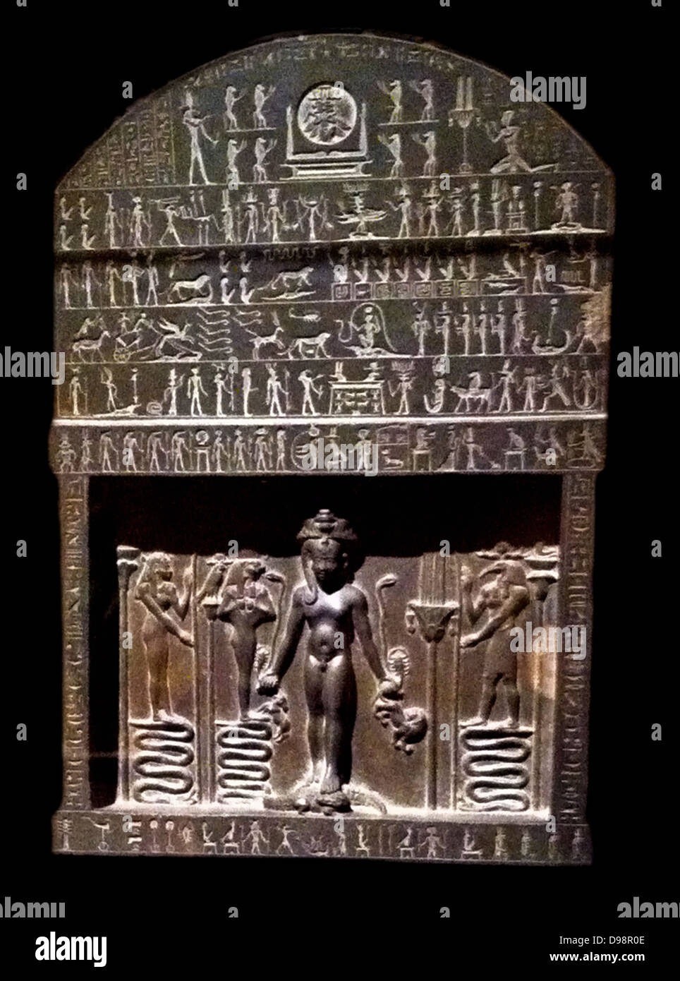 Metternich Stele, or Magical Stele 360343 B.C. 3oth Dynasty, reign of