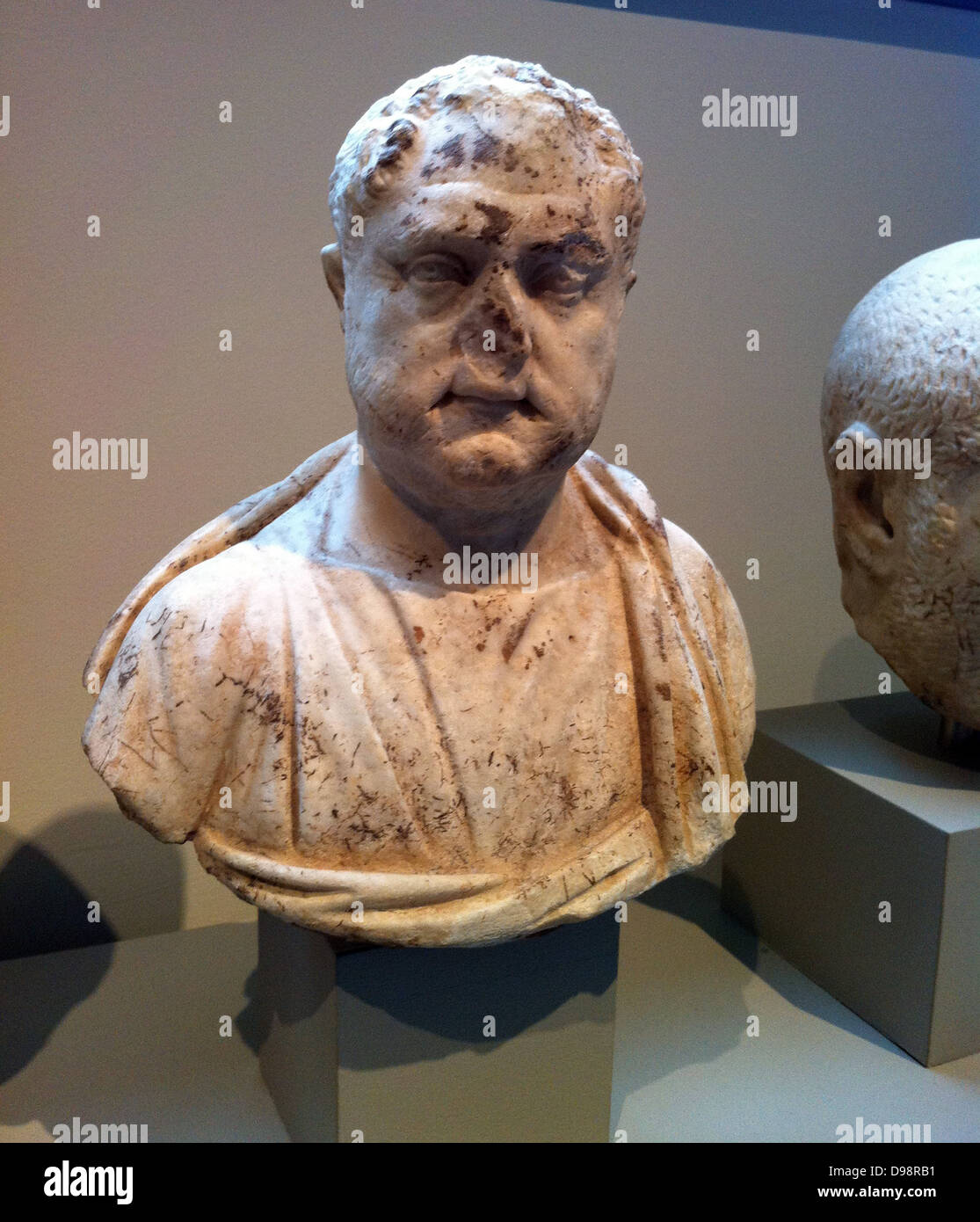 Marble bust of a man, Roman