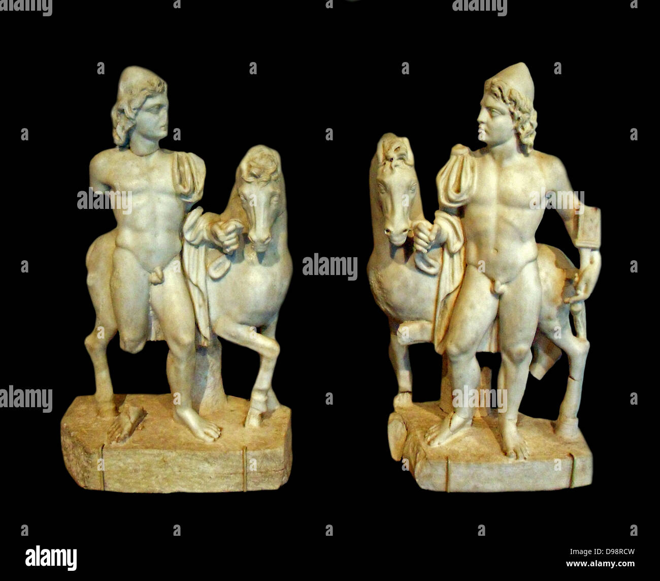 Statuettes of Castor and Pollux in the Metropolitan Museum of Art, New