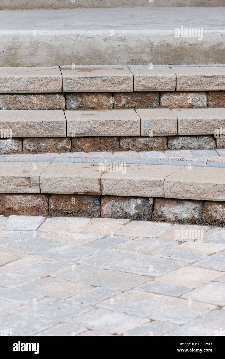 Stone stair steps background Stock Photo - Alamy