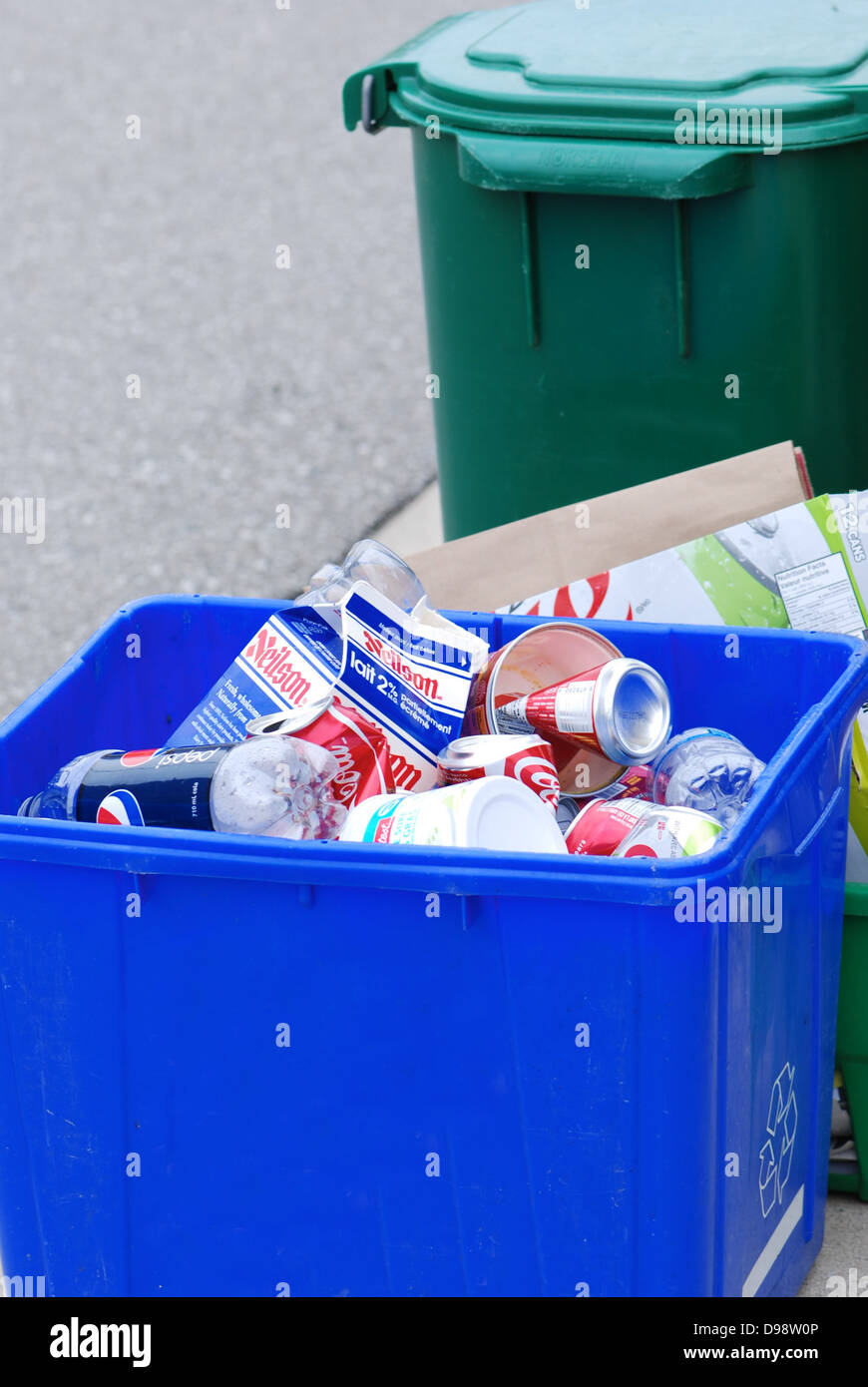 Reduce reuse recycle bins hi-res stock photography and images - Alamy