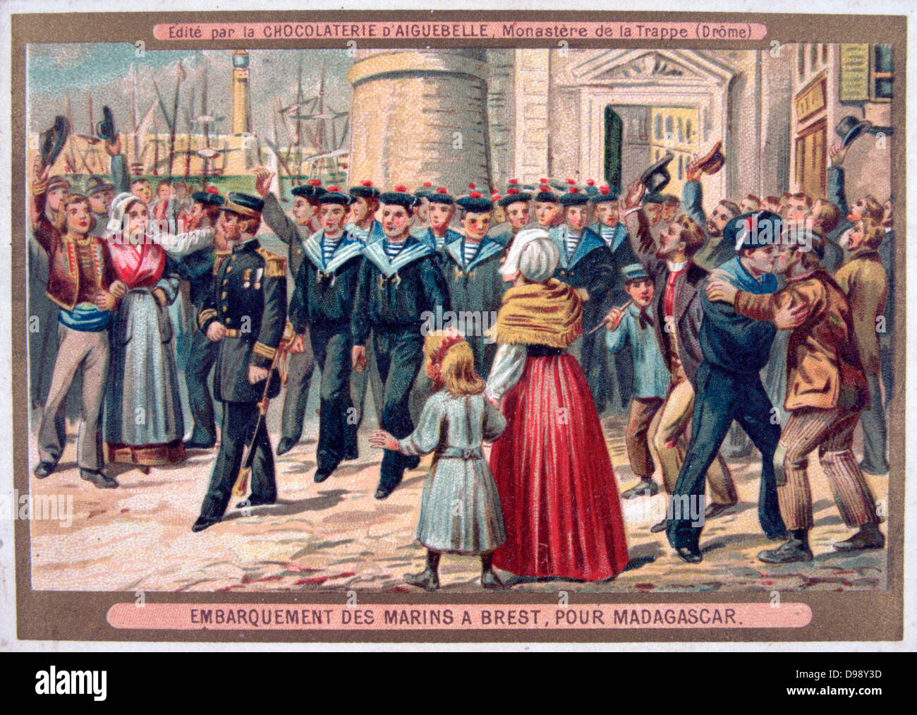 First FrancoHova War 18831886 French marines embarking for