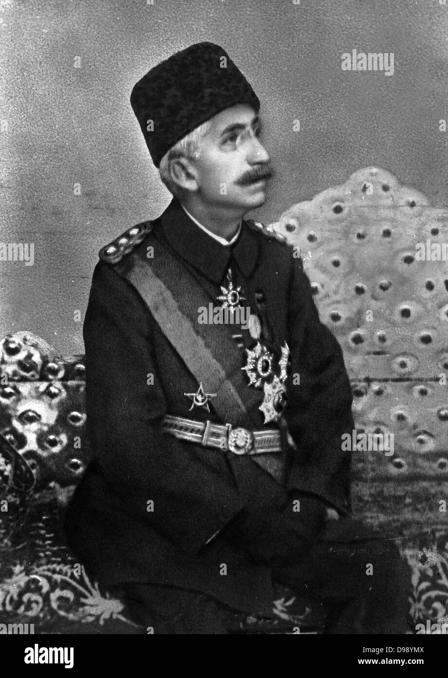 Sultan of the Ottoman Empire, Mehmet VI 1861 – 1926) was the 36th and last Sultan of the Ottoman Empire, reigning from 1918 to Stock Photo