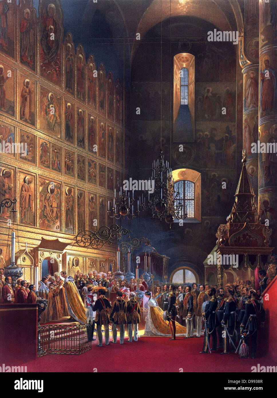 Anointing coronation hi-res stock photography and images - Alamy
