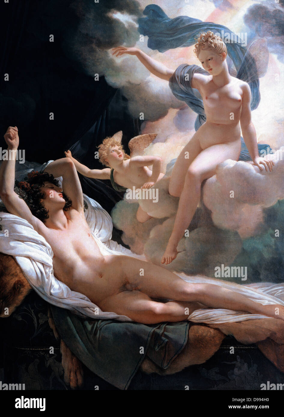 Pierre-Narcisse Guérin (1774-1833) Morpheus and Iris Oil on canvas 1811 Stock Photo