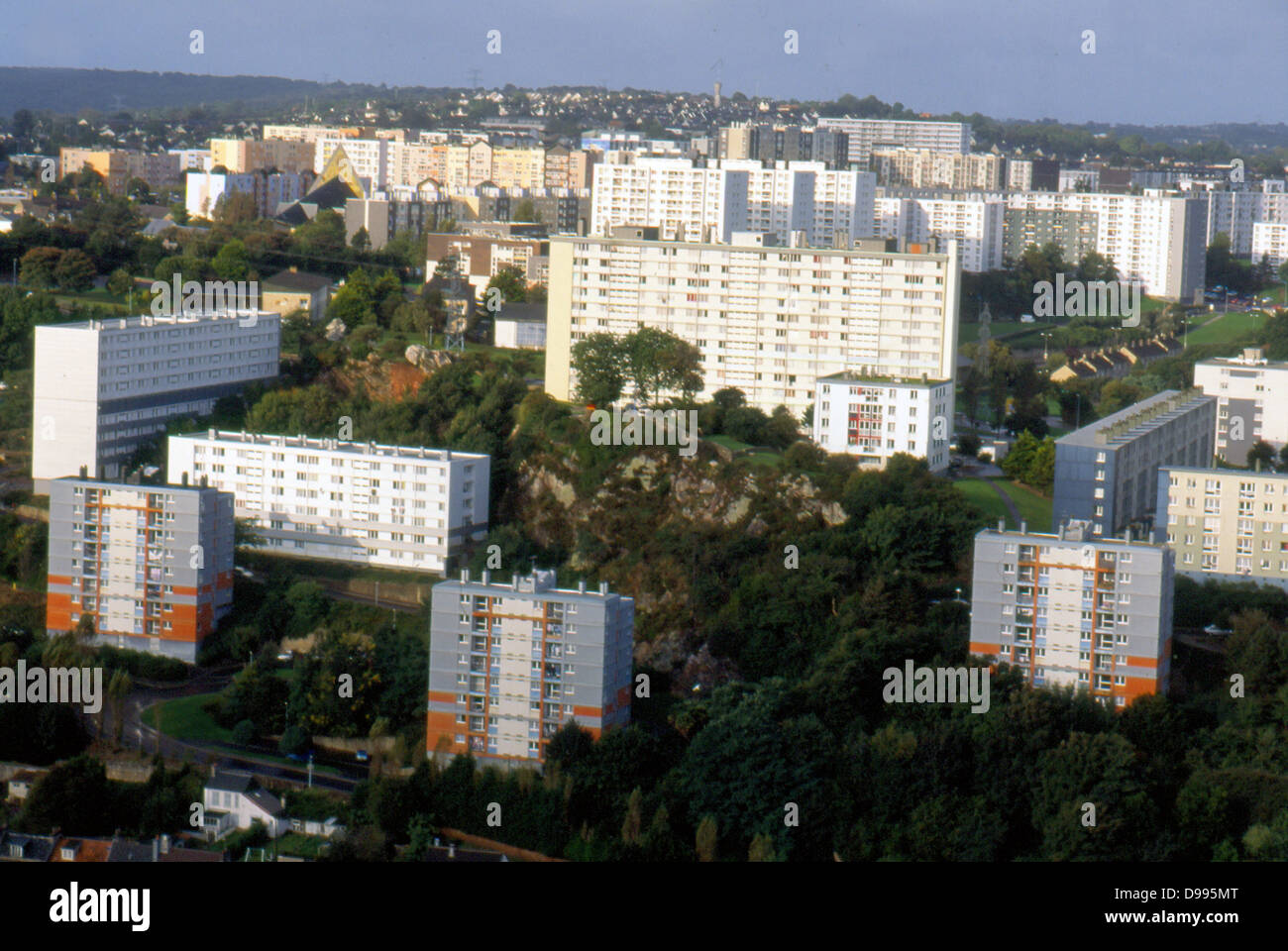 France, Normandy. Cherbourg, Modern Housing Estate Stock Photo Alamy