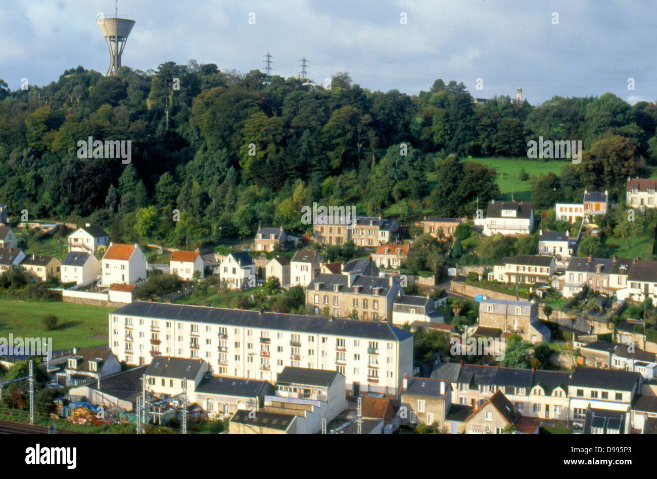 France, Normandy. Cherbourg, Modern Housing Estate Stock Photo Alamy