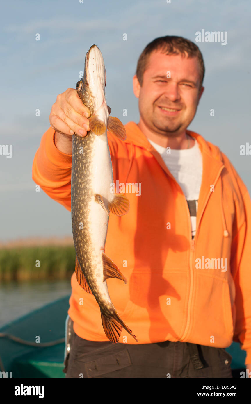 This photo was taken during fishing trip in delta of Volga river in may